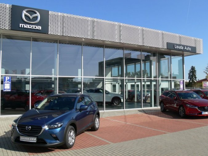 Mazda CX-3, 2.0 Skyactiv G121, barva modrá