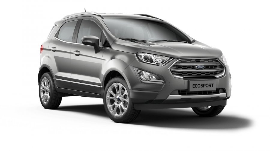 Ford EcoSport, 1.0 EcoBoost (125 k), barva stříbrná