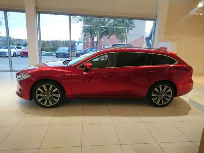 Mazda 6, 2,2D 184k A/T AWD, barva červená