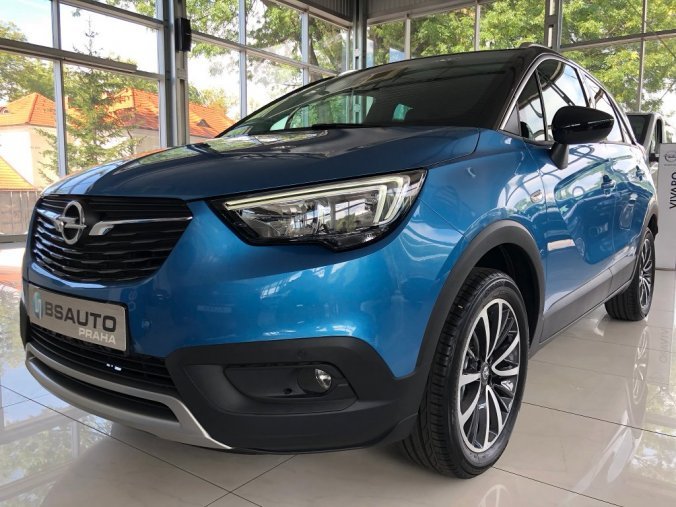 Opel Crossland X, Innovation 1,2 AUTOMAT + ZP, barva modrá