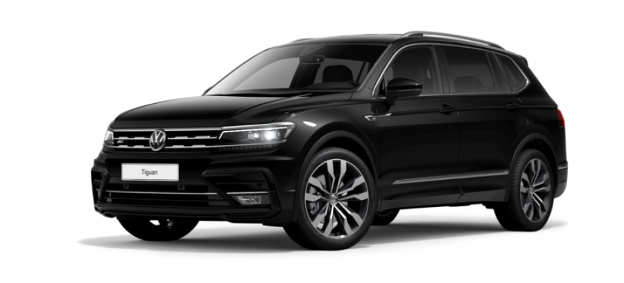 Volkswagen Tiguan Allspace, HL R-Line 2,0 TSI 7DSG 4M, barva černá