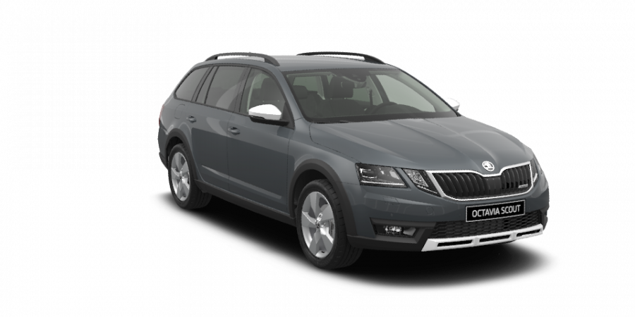 Škoda Octavia, 2,0 TDI 135 kW 7-stup. automat. 4x4, barva šedá