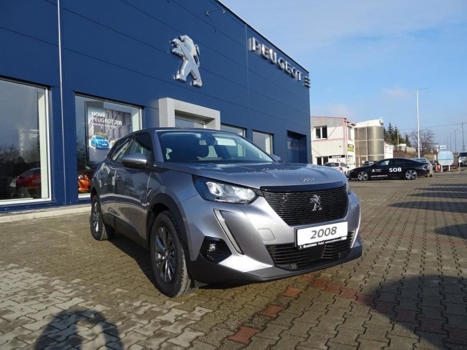 Peugeot 2008, ACTIVE 1.2 PureTech 130k MAN6, barva šedá