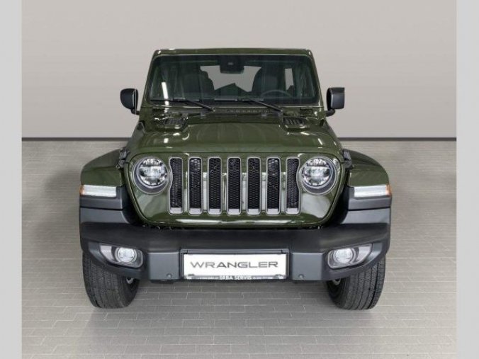 Jeep Wrangler, 2.0T GME 272k 8AT 80th Anniver, barva zelená