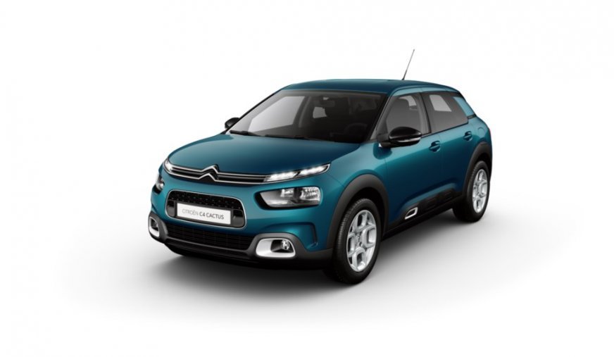 Citroën C4 Cactus, 1.2 PureTech 110, barva modrá