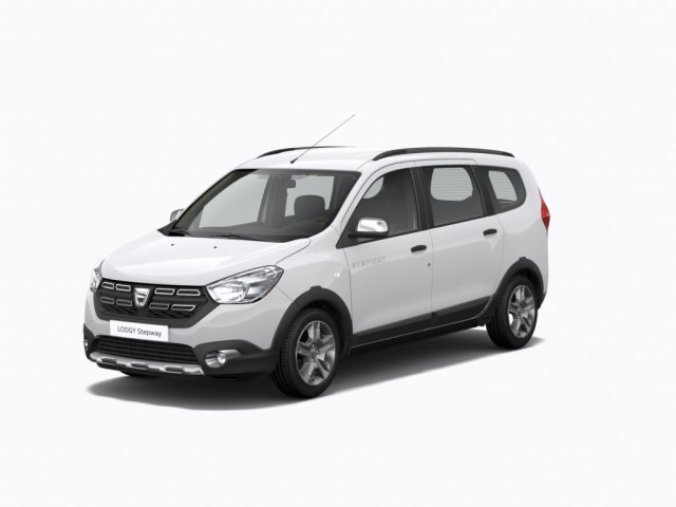 Dacia Lodgy, Blue dCi 85 kW/115 k Stepway 5, barva bílá