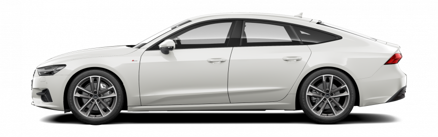 Audi A7, A7 50 TDI quattro, barva bílá