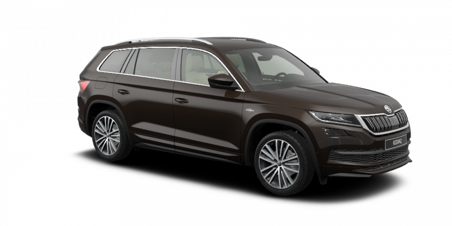 Škoda Kodiaq, 2,0 TDI 140 kW 7-stup. automat. 4x4, barva hnědá