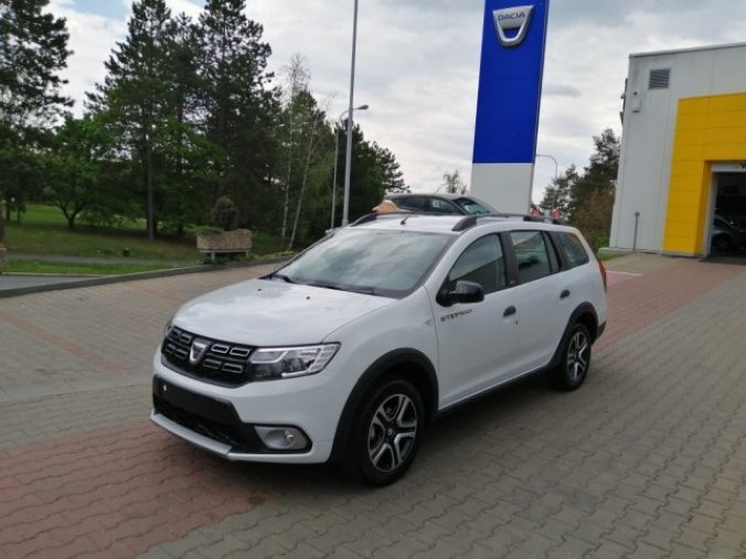 Dacia Logan, TCe 66kW/90 MCV, barva bílá