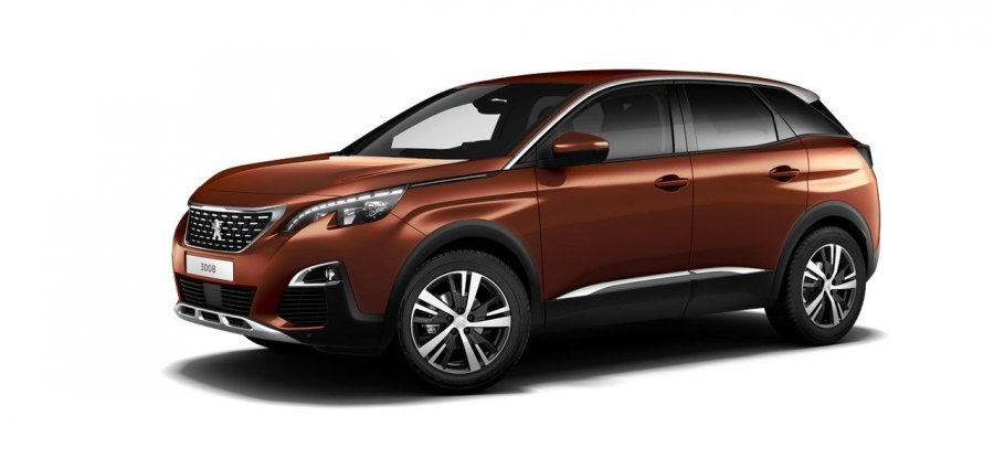 Peugeot 3008, ALLURE 1.5 BlueHDi 130 S&S MAN6, barva oranžová