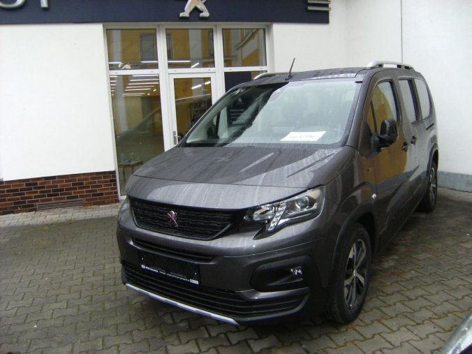 Peugeot Rifter, LONG 1,5 BHDi 130k EAT8 7 MÍST, barva šedá