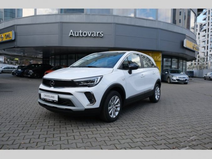 Opel Crossland X, Elegance 1.2 Turbo AT6, barva bílá