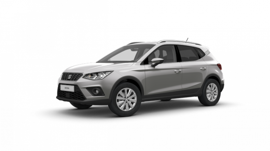 Seat Arona, Xcellence 1.0 TSI 115k, barva stříbrná