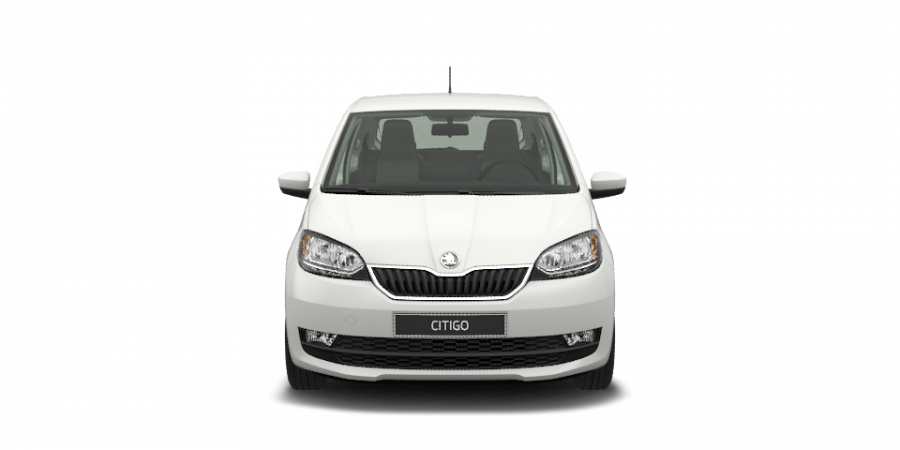 Škoda Citigo, 1,0 MPI 50 kW 5-stup. mech., barva bílá