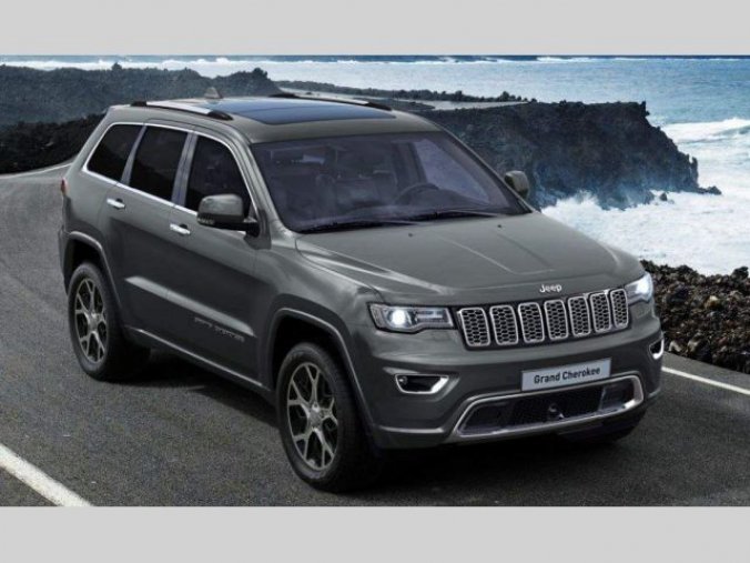 Jeep Grand Cherokee, OVERLAND 3,0 V6 CRD 250k, barva šedá