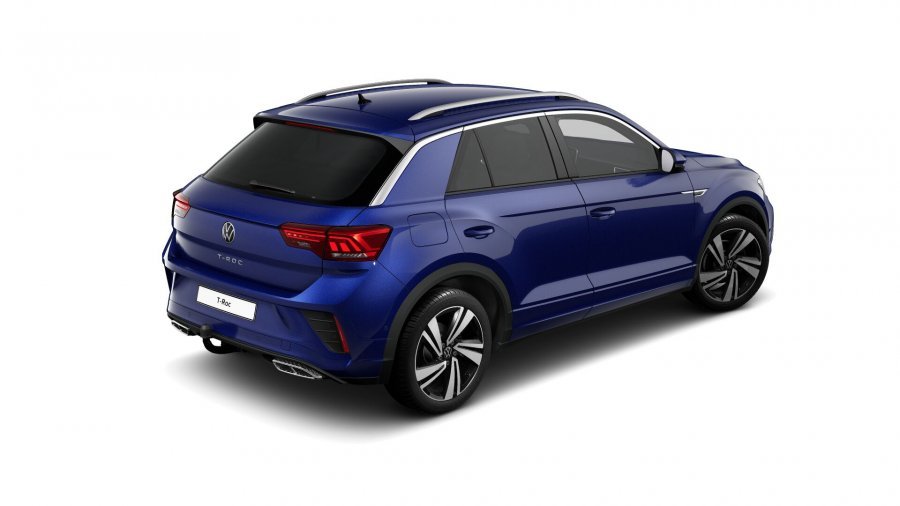 Volkswagen T-Roc, T-Roc R-Line 1,5 TSI 110 kW 7DSG, barva modrá