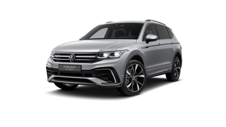 Volkswagen Tiguan Allspace, Allspace R-Line 2,0 TSI 140 kW 4M 7DSG, barva stříbrná