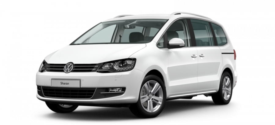 Volkswagen Sharan, 2.0 TDI 4MOT 7DSG SCR, barva bílá