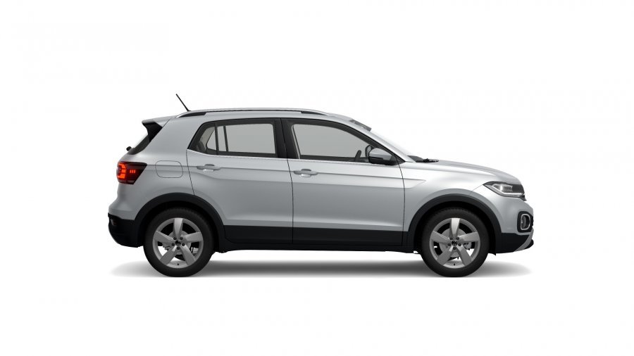 Volkswagen T-Cross, T-Cross Style 1,0 TSI 81 kW 7DSG, barva stříbrná