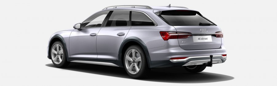 Audi A6 allroad, A6 Allroad 55 TDI quattro, barva stříbrná