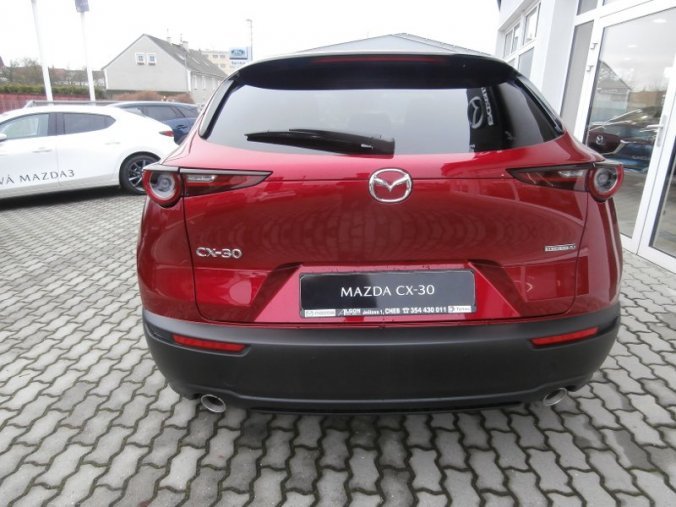 Mazda CX-30, 2,0i X180 PS, barva červená