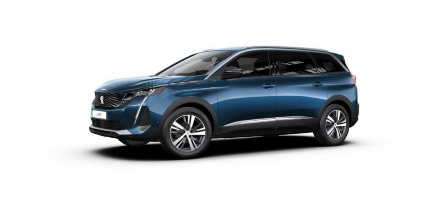 Peugeot 5008, Allure Pack 1,2 130k Rezervace, barva modrá