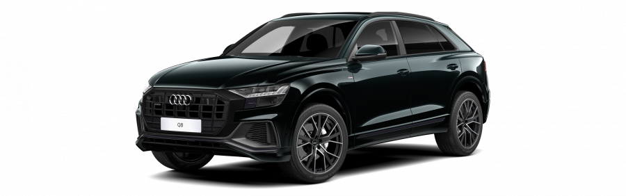 Audi Q8, Q8 55 TFSI quattro, barva černá