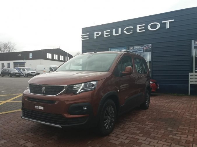 Peugeot Rifter, ALLURE 1.5 BlueHDi 130k EAT8, barva hnědá