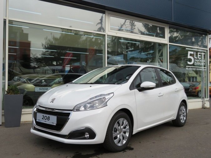 Peugeot 208, ACTIVE 1.2 PureTech 82 MAN5, barva bílá