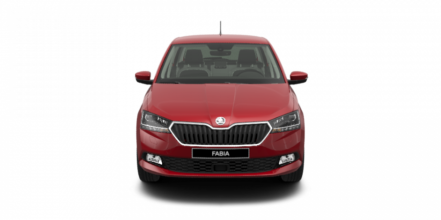 Škoda Fabia, 1,0 TSI 70 kW 5-stup. mech., barva červená