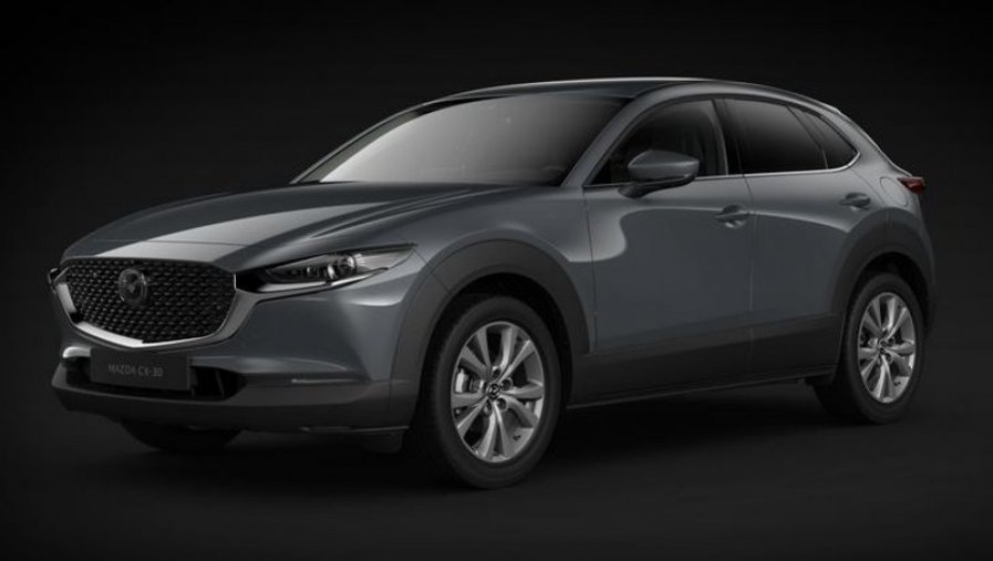 Mazda CX-30, 2.0 Skyactiv G122 AWD A/T, barva šedá