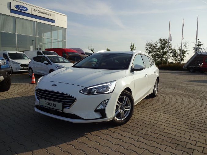 Ford Focus, Trend Edition, Kombi, 1.0 EcoBoost 92 kW/125 k, 6st. manuální, barva bílá