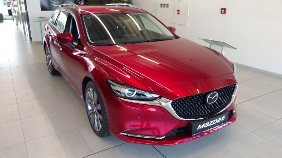 Mazda 6, 2.5i 194k, barva červená