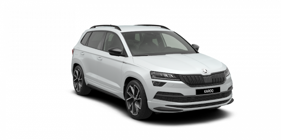 Škoda Karoq, 2,0 TDI 110 kW 7-stup. automat. 4x4, barva bílá