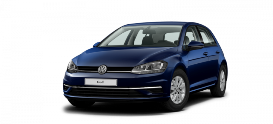 Volkswagen Golf, CL 1,0 TSI BMT OPF 6G, barva modrá