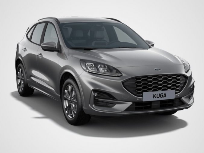 Ford Kuga, 2.0 EcoBlue, barva stříbrná