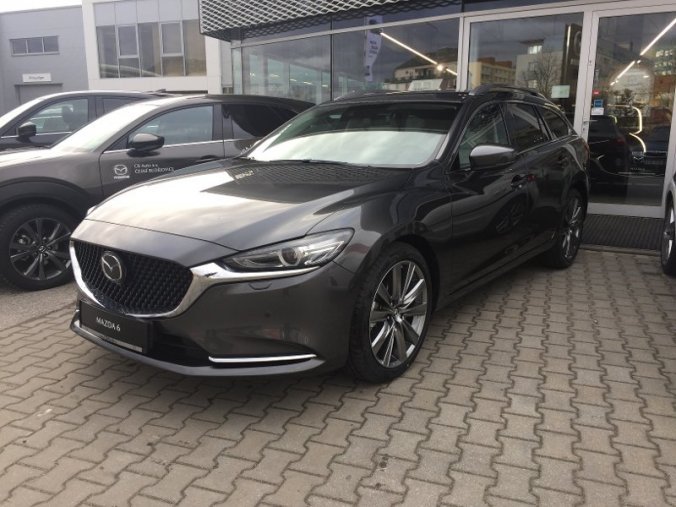 Mazda 6, 2,5G 194k, barva šedá