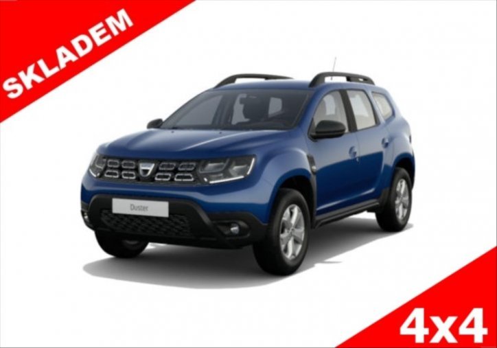 Dacia Duster, Comfort TCe  130 4X4 N1, barva modrá