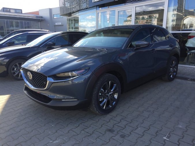 Mazda CX-30, 2,0 Skyactiv-X180 AWD, barva šedá