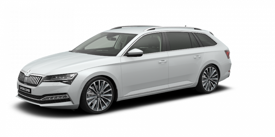 Škoda Superb, 2,0 TDI 147 kW 7-stup. automat. 4x4, barva bílá