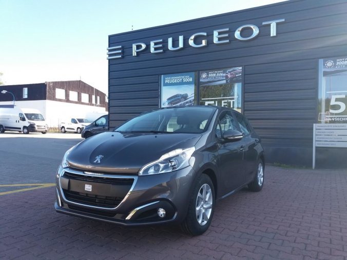 Peugeot 208, ACTIVE 1.2 PureTech 82k MAN5, barva šedá