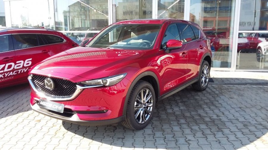 Mazda CX-5, 2,5 Skyactiv-G194 AWD A/T, barva červená