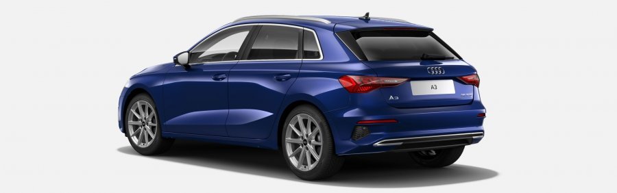 Audi A3, A3 Spb Advanced 35 TFSI CoD 110kW, barva modrá