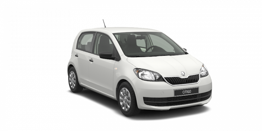 Škoda Citigo, 1,0 MPI 50 kW 5-stup. mech., barva bílá