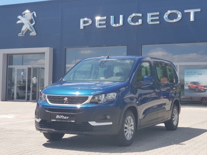 Peugeot Rifter, 7mist LONG ACTIVE 1.2 PT 110k MAN6, barva modrá