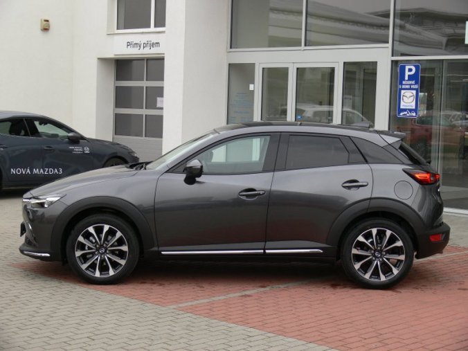 Mazda CX-3, 2.0 Skyactiv G121 + NAVI, barva šedá