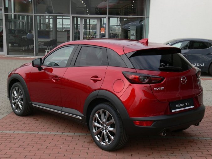 Mazda CX-3, 2.0 Skyactiv G121 + NAVI, barva červená