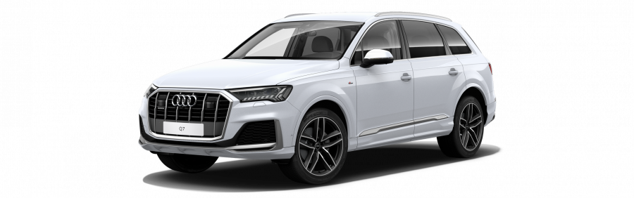 Audi Q7, Q7 S line 50 TDI quattro, barva bílá