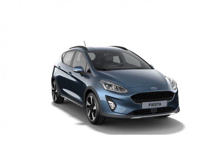 Ford Fiesta, hatchback, Active 5D 1,0 EcoBoost (mHEV) 92 kW / 125 k, barva modrá