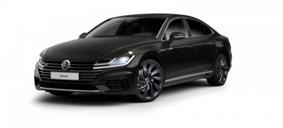 Volkswagen Arteon, R-line 2,0 Bi-TDI 4MOT 7DSG, barva černá